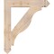 Ekena Millwork Funston Arts & Crafts Smooth Bracket, Douglas Fir, 3 1/2"W x 24"D x 28"H BKT04X24X28FST03SDF - alternate 2
